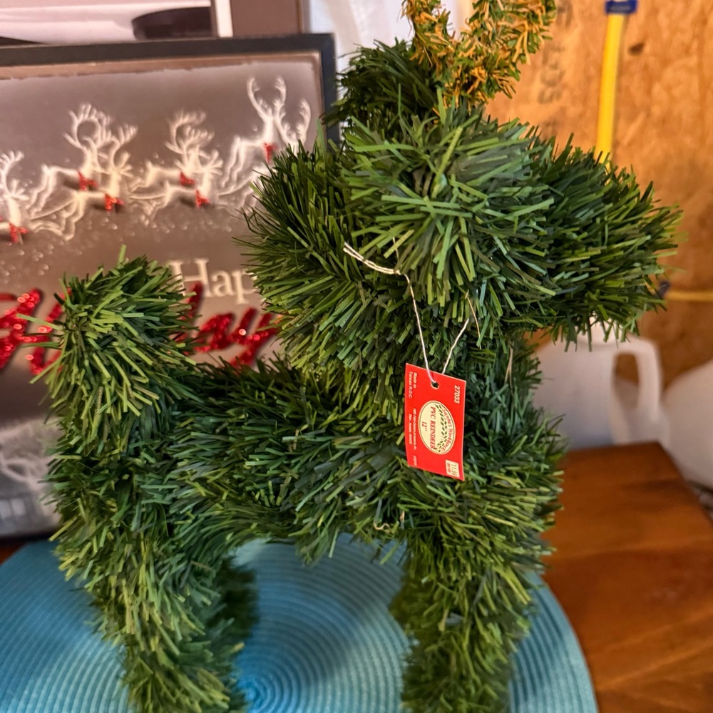 New 14" tall reindeer
